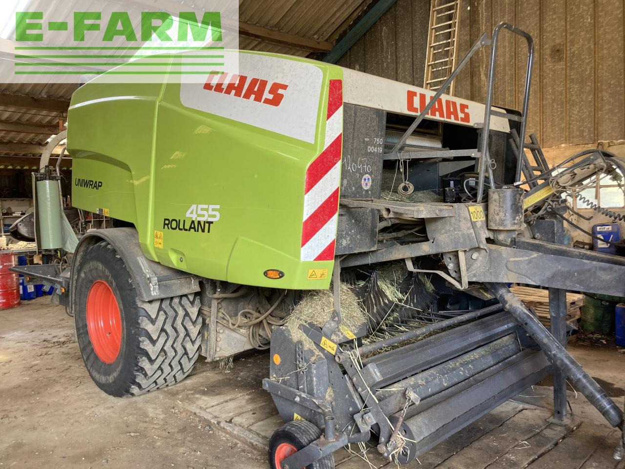 CLAAS rollant 455 rc uniwrap - Kvadratna balirka: slika CLAAS rollant 455 rc uniwrap - Kvadratna balirka CLAAS rollant 455 rc uniwrap - Kvadratna balirka: slika CLAAS rollant 455 rc uniwrap - Kvadratna balirka