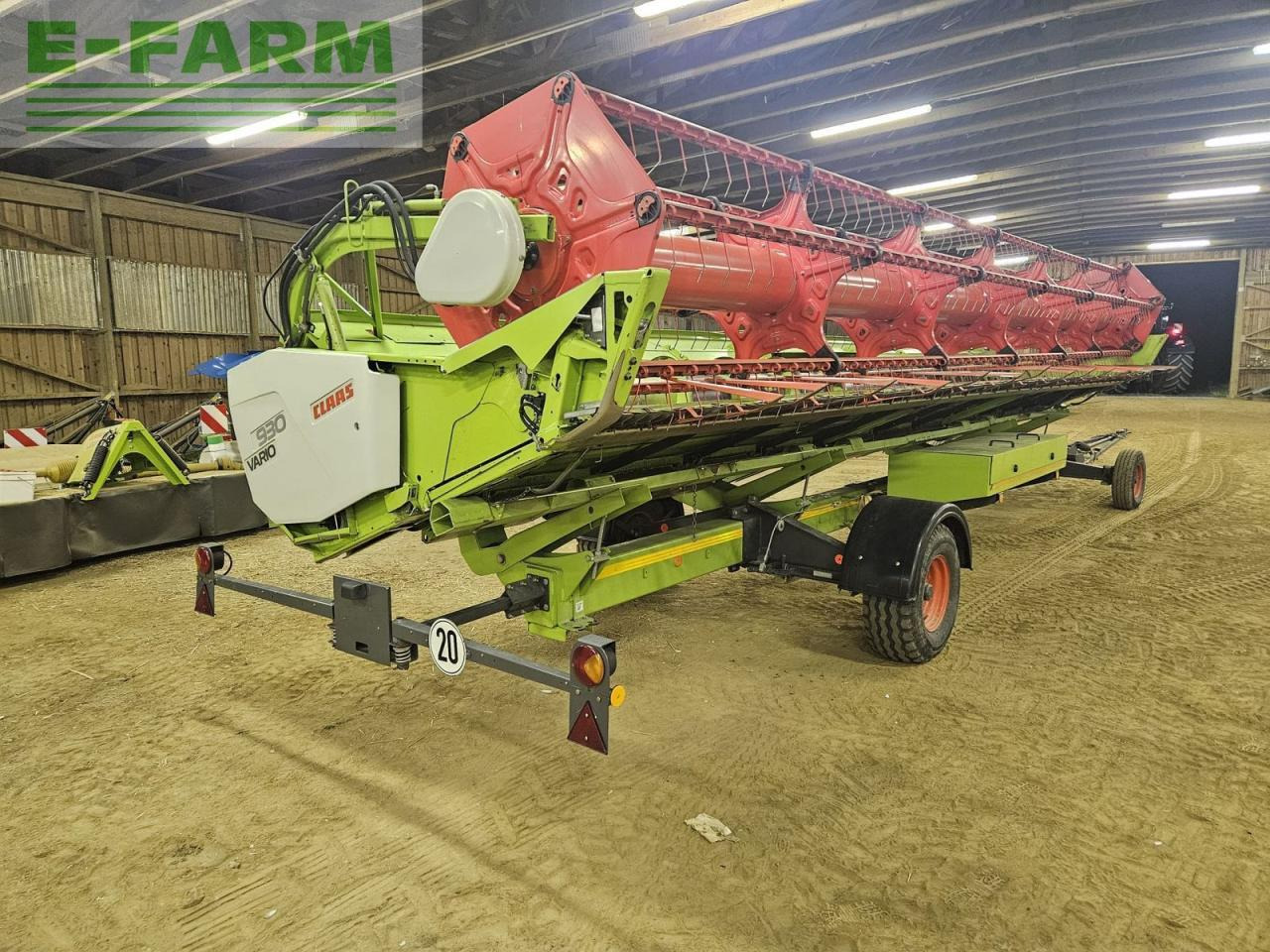 CLAAS vario 930 + 2 rapstrenner + transportwagen - Heder za kombajn: slika CLAAS vario 930 + 2 rapstrenner + transportwagen - Heder za kombajn CLAAS vario 930 + 2 rapstrenner + transportwagen - Heder za kombajn: slika CLAAS vario 930 + 2 rapstrenner + transportwagen - Heder za kombajn