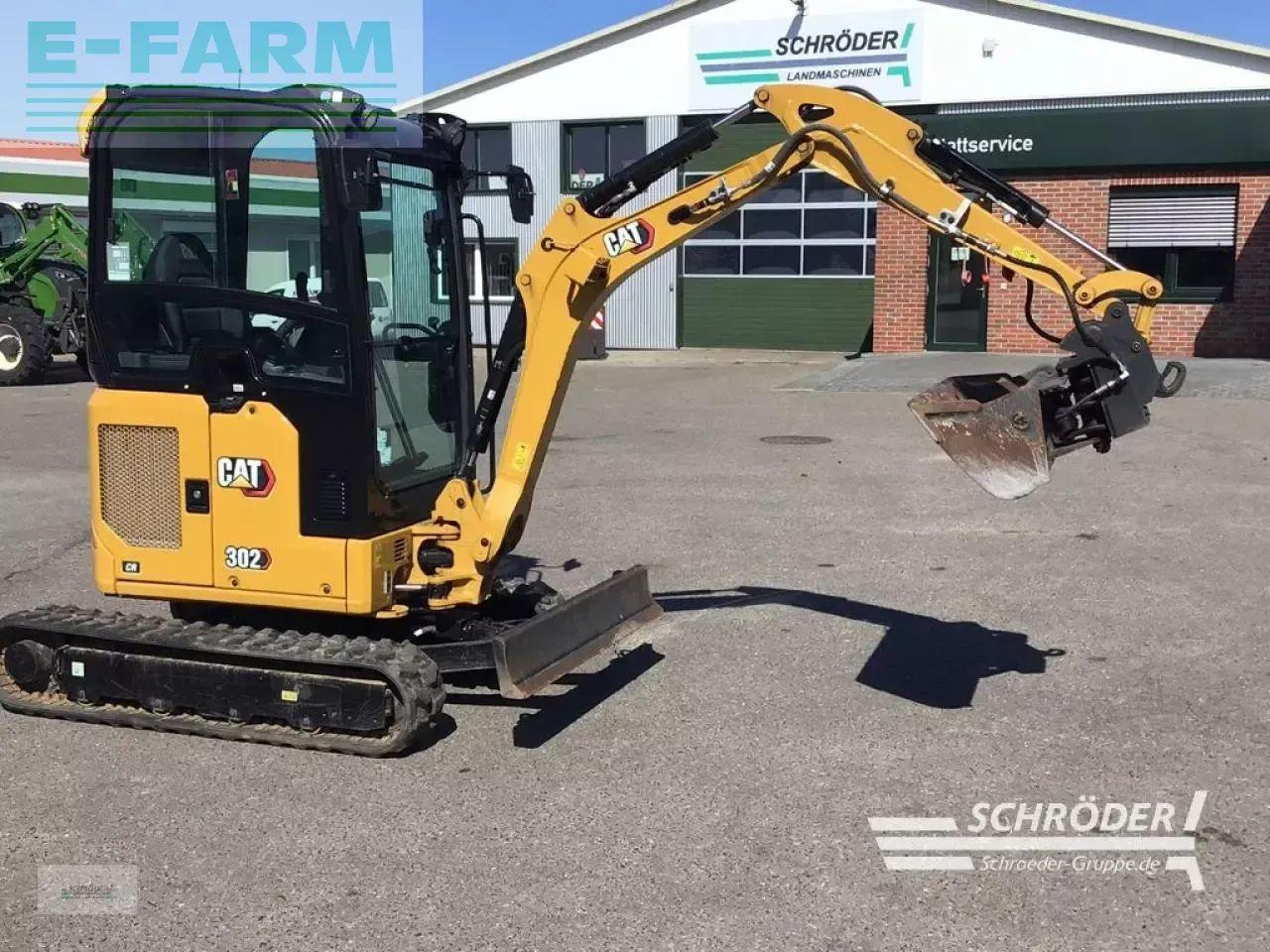 Caterpillar 302 cr / garantie / inkl. 2x löffel - Mini bager: slika Caterpillar 302 cr / garantie / inkl. 2x löffel - Mini bager Caterpillar 302 cr / garantie / inkl. 2x löffel - Mini bager: slika Caterpillar 302 cr / garantie / inkl. 2x löffel - Mini bager