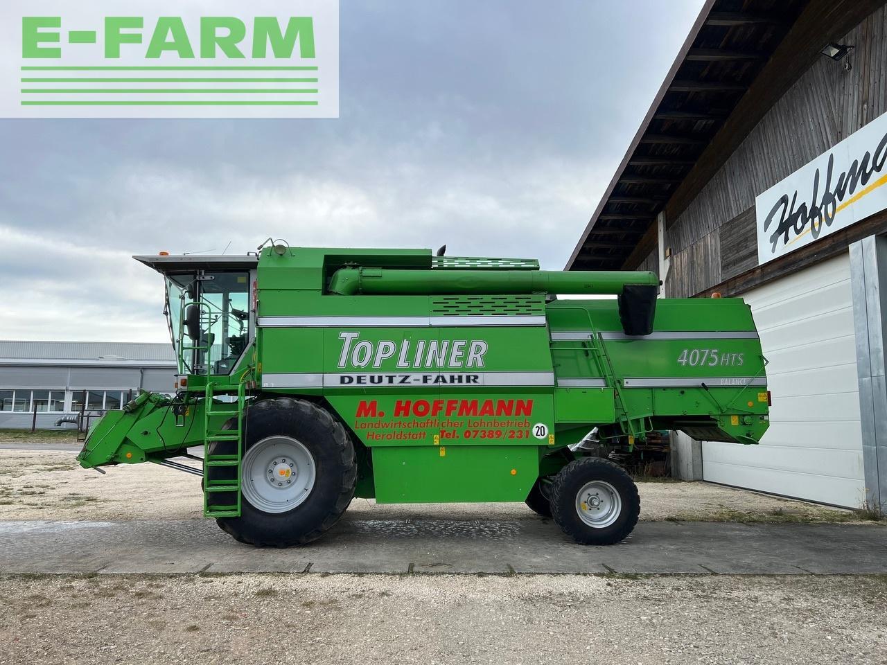 Deutz-Fahr Topliner 4075 - Kombajn za žetvu: slika Deutz-Fahr Topliner 4075 - Kombajn za žetvu Deutz-Fahr Topliner 4075 - Kombajn za žetvu: slika Deutz-Fahr Topliner 4075 - Kombajn za žetvu