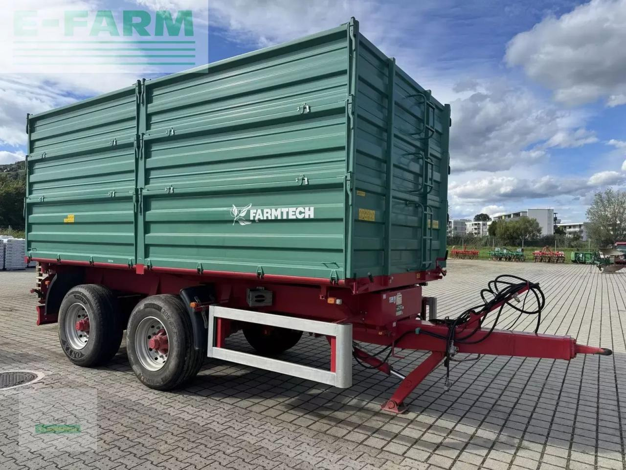 Farmtech 2000 - Nagibna prikolica za poljoprivredna gospodarstva/ Istovarivač: slika Farmtech 2000 - Nagibna prikolica za poljoprivredna gospodarstva/ Istovarivač Farmtech 2000 - Nagibna prikolica za poljoprivredna gospodarstva/ Istovarivač: slika Farmtech 2000 - Nagibna prikolica za poljoprivredna gospodarstva/ Istovarivač