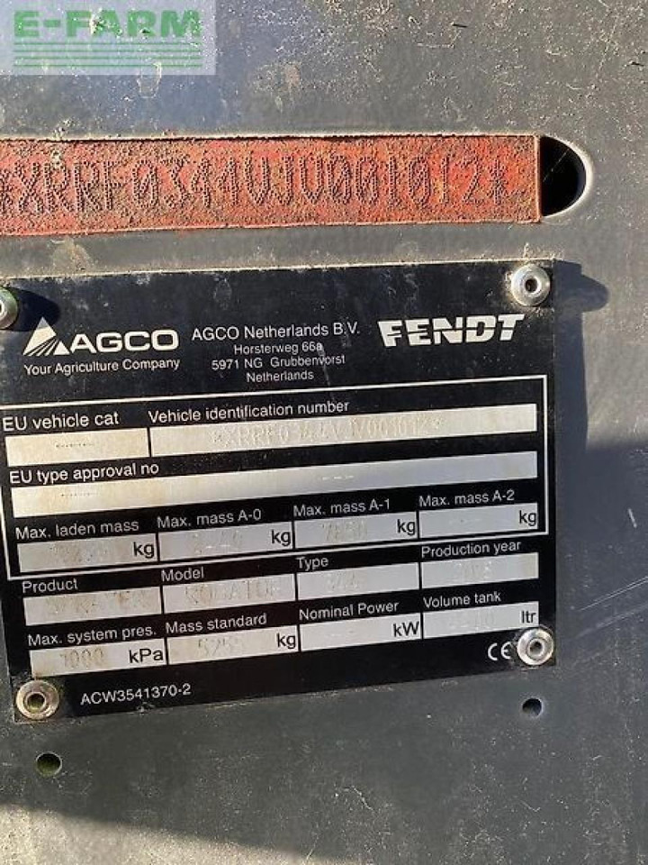 Fendt rogator 344 - Vučena prskalica: slika Fendt rogator 344 - Vučena prskalica Fendt rogator 344 - Vučena prskalica: slika Fendt rogator 344 - Vučena prskalica