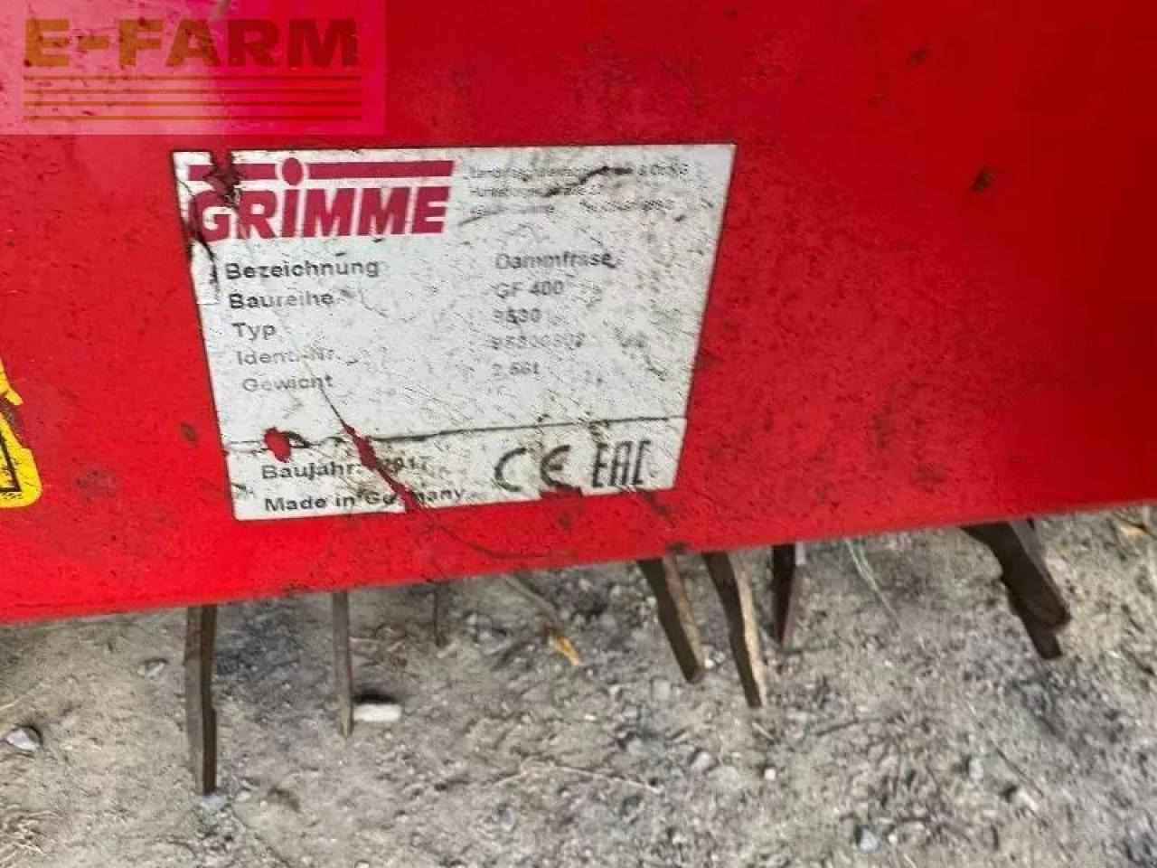 Grimme gf400 - Oprema za obradu tla: slika Grimme gf400 - Oprema za obradu tla Grimme gf400 - Oprema za obradu tla: slika Grimme gf400 - Oprema za obradu tla
