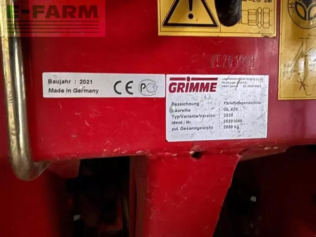 Grimme gl420 - Kombajn za krumpir: slika Grimme gl420 - Kombajn za krumpir Grimme gl420 - Kombajn za krumpir: slika Grimme gl420 - Kombajn za krumpir