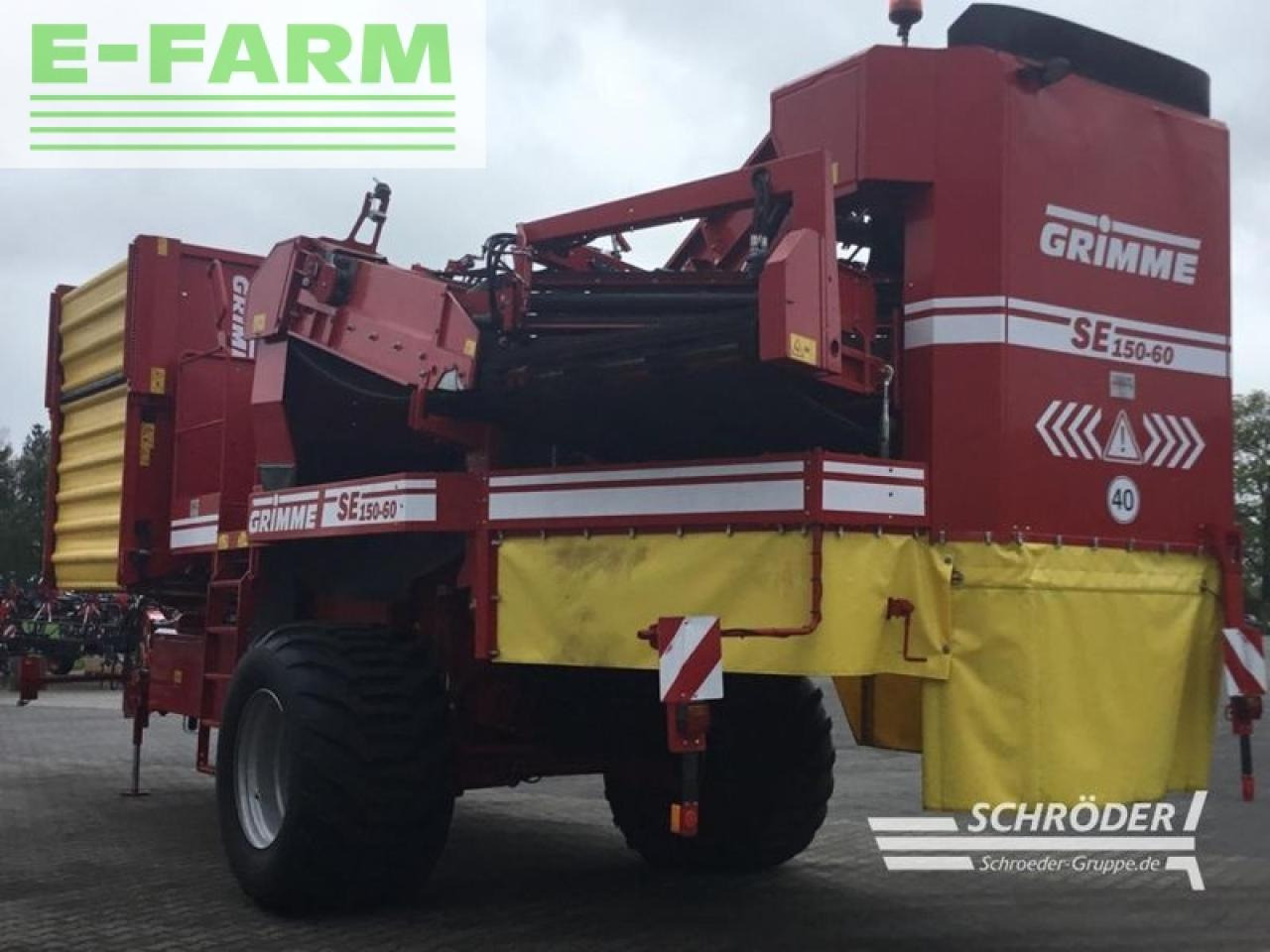 Grimme se 150-60 - Kombajn za krumpir: slika Grimme se 150-60 - Kombajn za krumpir Grimme se 150-60 - Kombajn za krumpir: slika Grimme se 150-60 - Kombajn za krumpir