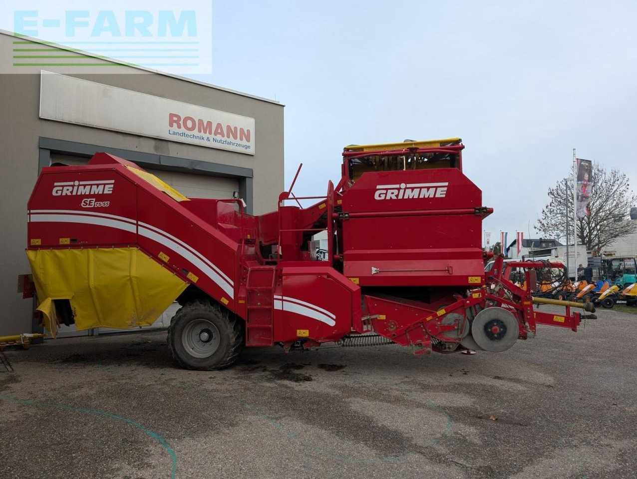 Kombajn za krumpir Grimme se 75 - 55: slika Kombajn za krumpir Grimme se 75 - 55
