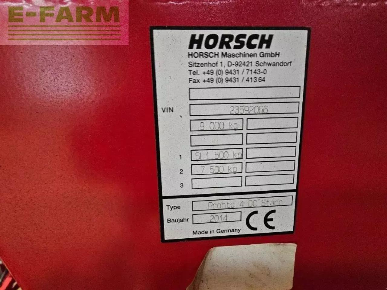 Horsch pronto 4 dc - Kombajn i sijačica: slika Horsch pronto 4 dc - Kombajn i sijačica Horsch pronto 4 dc - Kombajn i sijačica: slika Horsch pronto 4 dc - Kombajn i sijačica