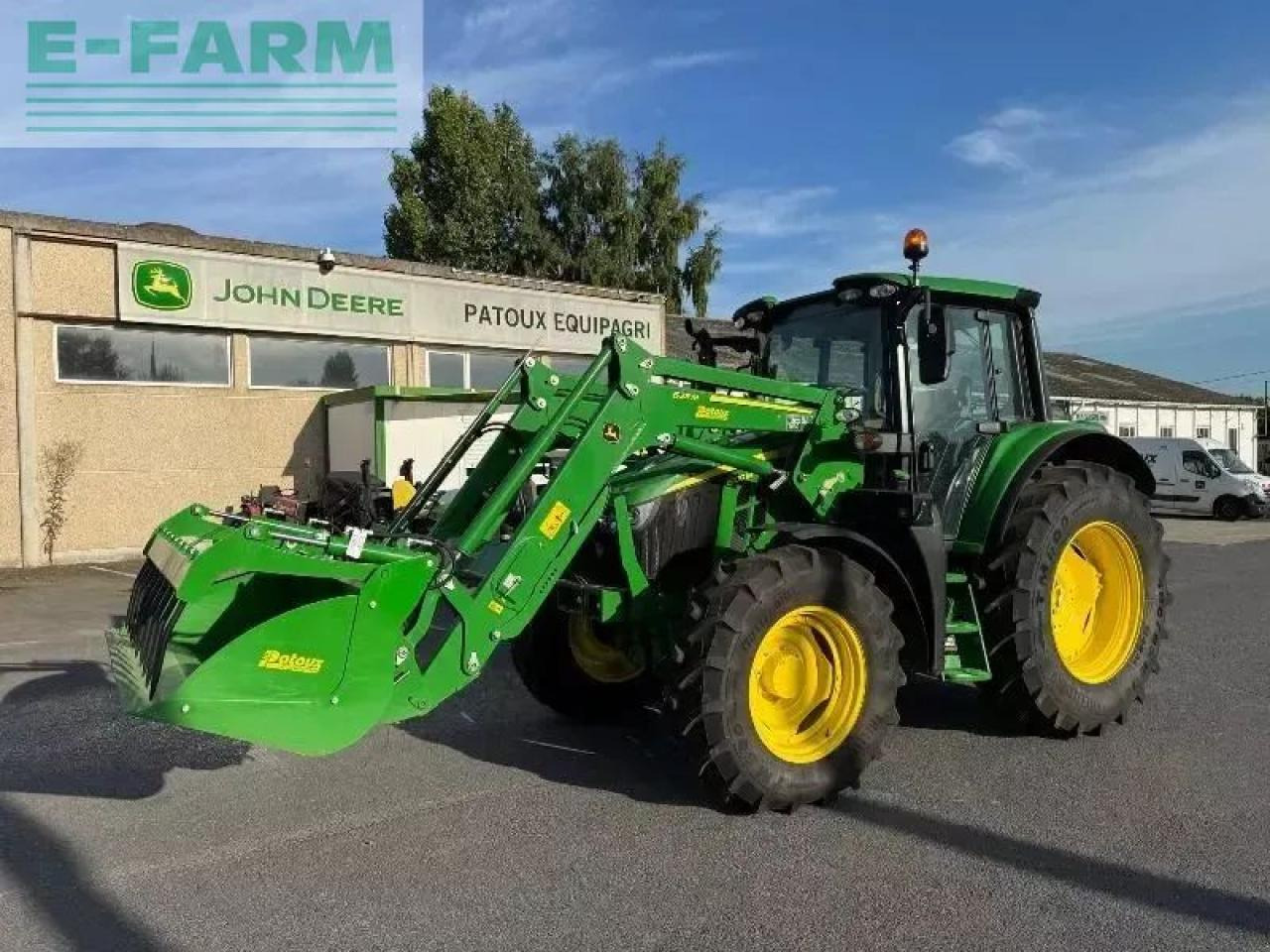 John Deere 6100m - Traktor: slika John Deere 6100m - Traktor John Deere 6100m - Traktor: slika John Deere 6100m - Traktor