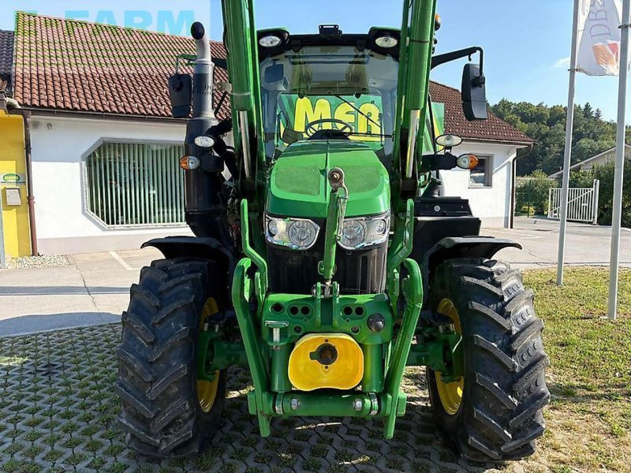 Traktor John Deere 6100m + john deere 623r: slika Traktor John Deere 6100m + john deere 623r