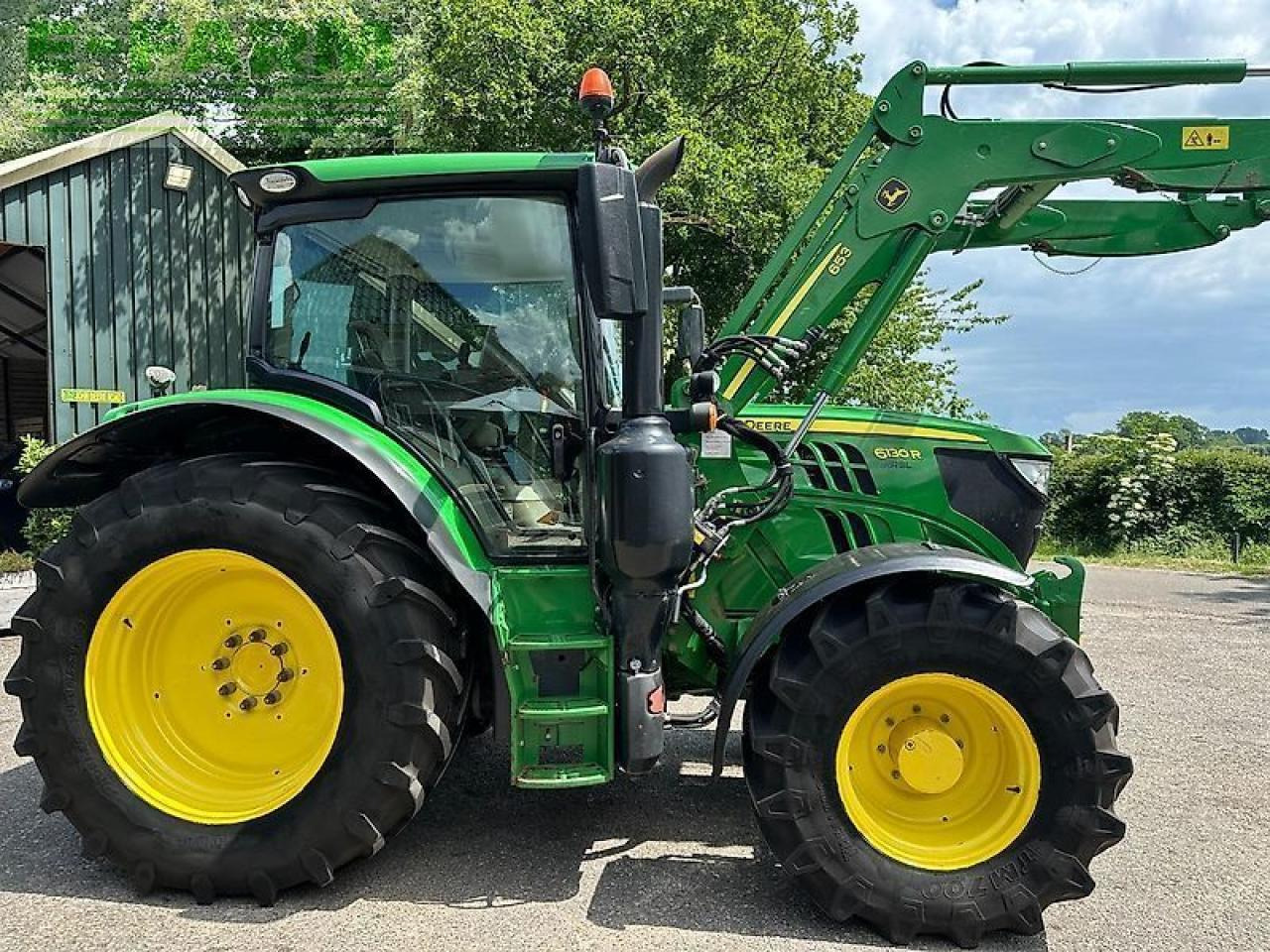 Traktor John Deere 6130r ap+frontlader at-ready+lucht: slika Traktor John Deere 6130r ap+frontlader at-ready+lucht