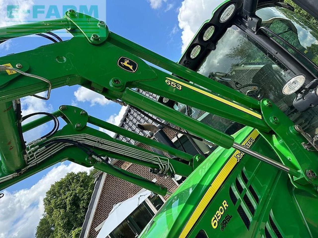Traktor John Deere 6130r ap+frontlader at-ready+lucht: slika Traktor John Deere 6130r ap+frontlader at-ready+lucht