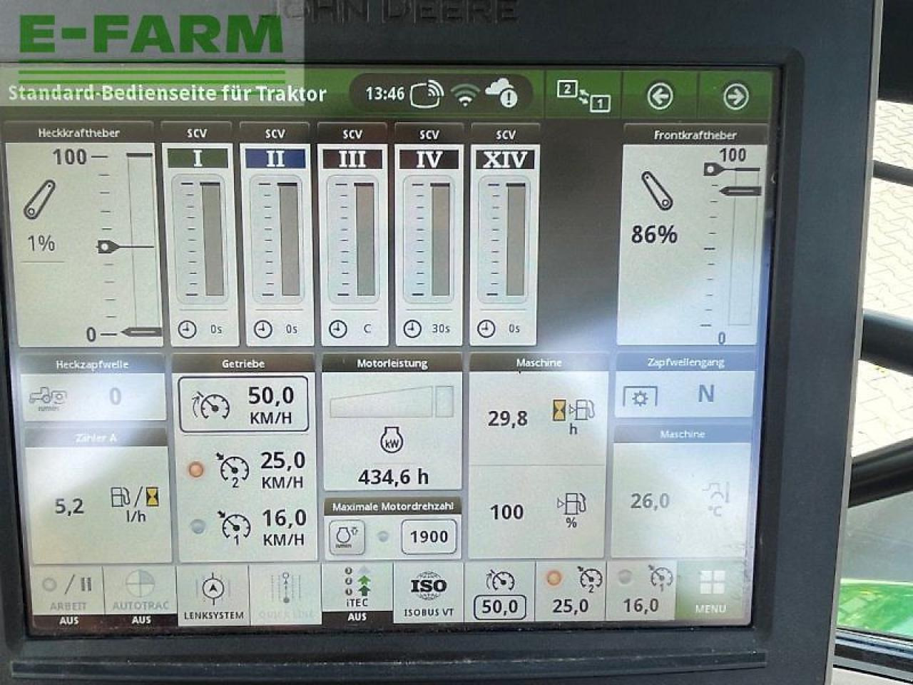 Traktor John Deere 6r 215: slika Traktor John Deere 6r 215