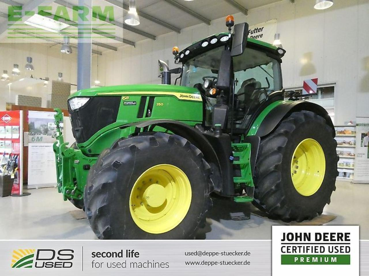 John Deere 6r 250 - Traktor: slika John Deere 6r 250 - Traktor John Deere 6r 250 - Traktor: slika John Deere 6r 250 - Traktor