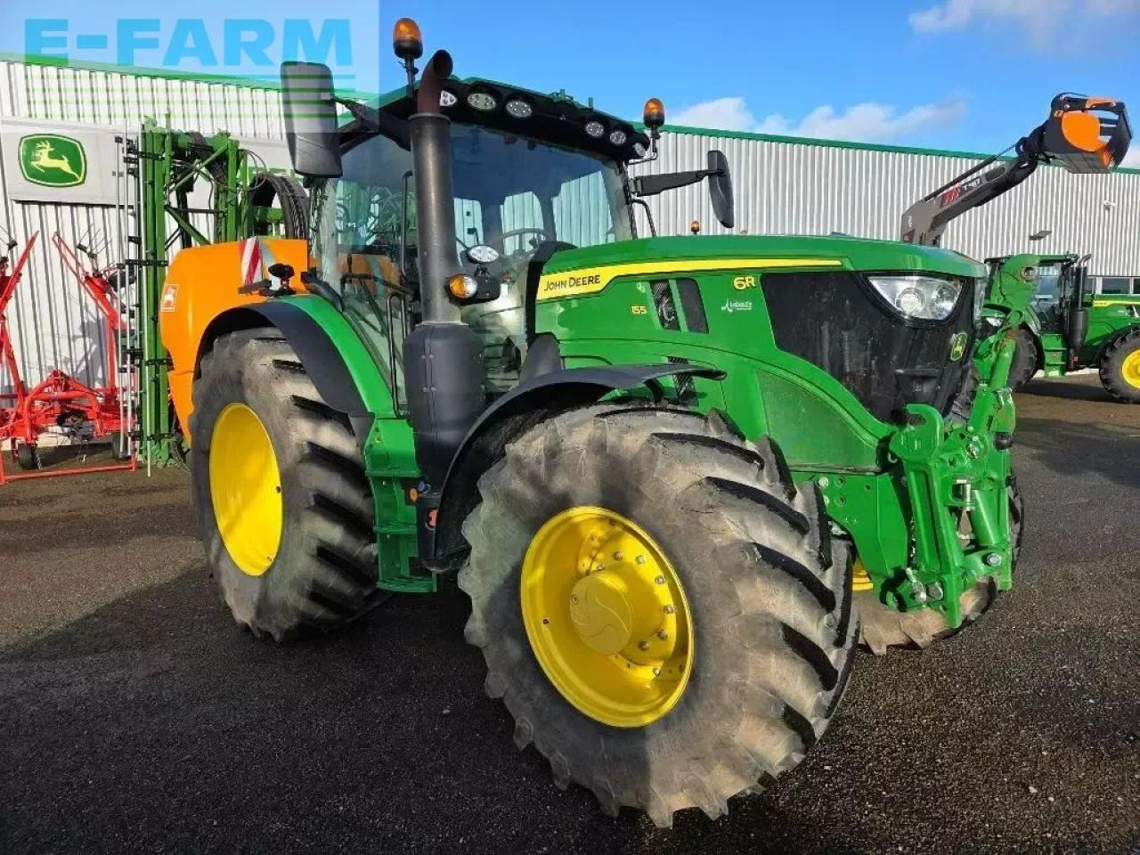 John Deere 6r155 - Traktor: slika John Deere 6r155 - Traktor John Deere 6r155 - Traktor: slika John Deere 6r155 - Traktor