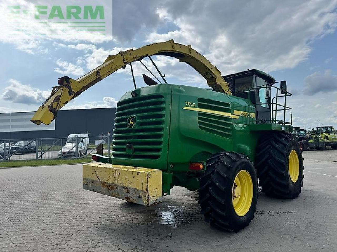 Silažni kombajn John Deere 7850: slika Silažni kombajn John Deere 7850