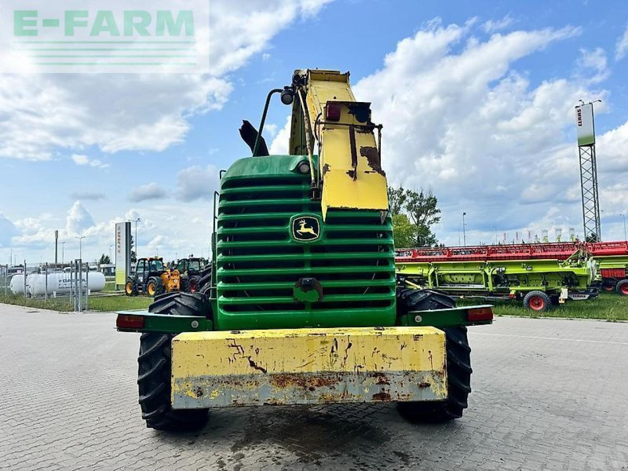 Silažni kombajn John Deere 7850: slika Silažni kombajn John Deere 7850