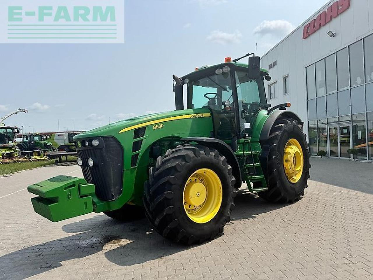 John Deere 8530 - Traktor: slika John Deere 8530 - Traktor John Deere 8530 - Traktor: slika John Deere 8530 - Traktor