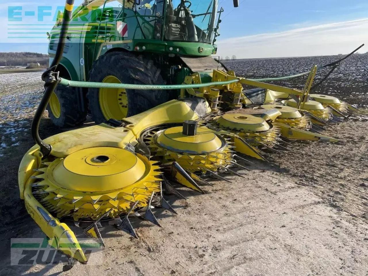 Silažni kombajn John Deere 8700i: slika Silažni kombajn John Deere 8700i