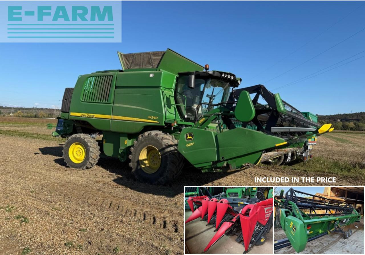 John Deere W540 - Kombajn za žetvu: slika John Deere W540 - Kombajn za žetvu John Deere W540 - Kombajn za žetvu: slika John Deere W540 - Kombajn za žetvu