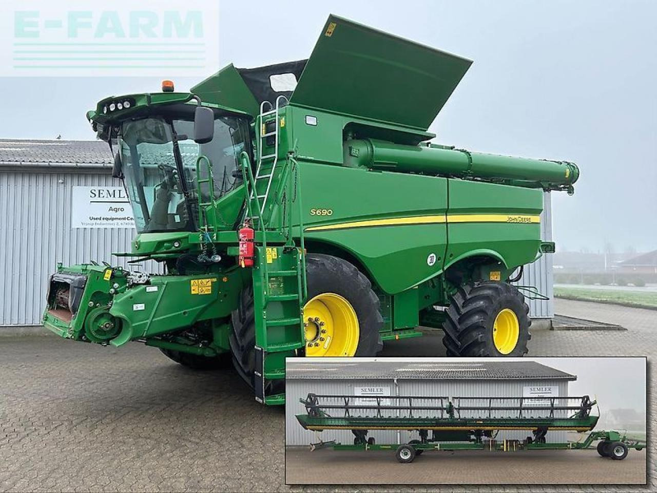 John Deere s690 - Kombajn za žetvu: slika John Deere s690 - Kombajn za žetvu John Deere s690 - Kombajn za žetvu: slika John Deere s690 - Kombajn za žetvu