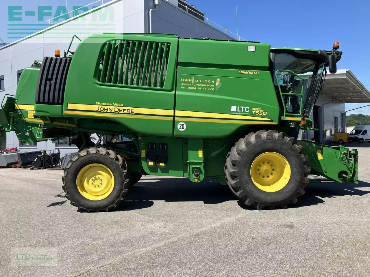 John Deere t550 hm - Kombajn za žetvu: slika John Deere t550 hm - Kombajn za žetvu John Deere t550 hm - Kombajn za žetvu: slika John Deere t550 hm - Kombajn za žetvu