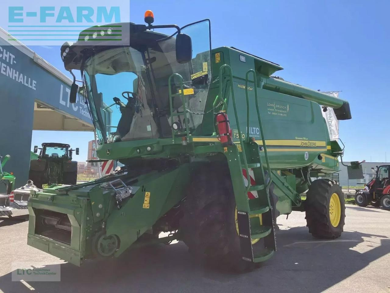 John Deere t550 hm - Kombajn za žetvu: slika John Deere t550 hm - Kombajn za žetvu John Deere t550 hm - Kombajn za žetvu: slika John Deere t550 hm - Kombajn za žetvu