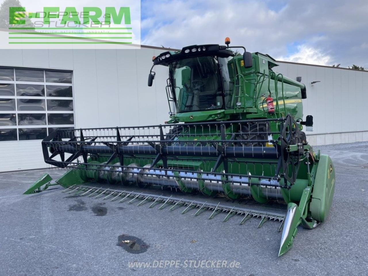 Kombajn za žetvu John Deere t550 mit 622r: slika Kombajn za žetvu John Deere t550 mit 622r
