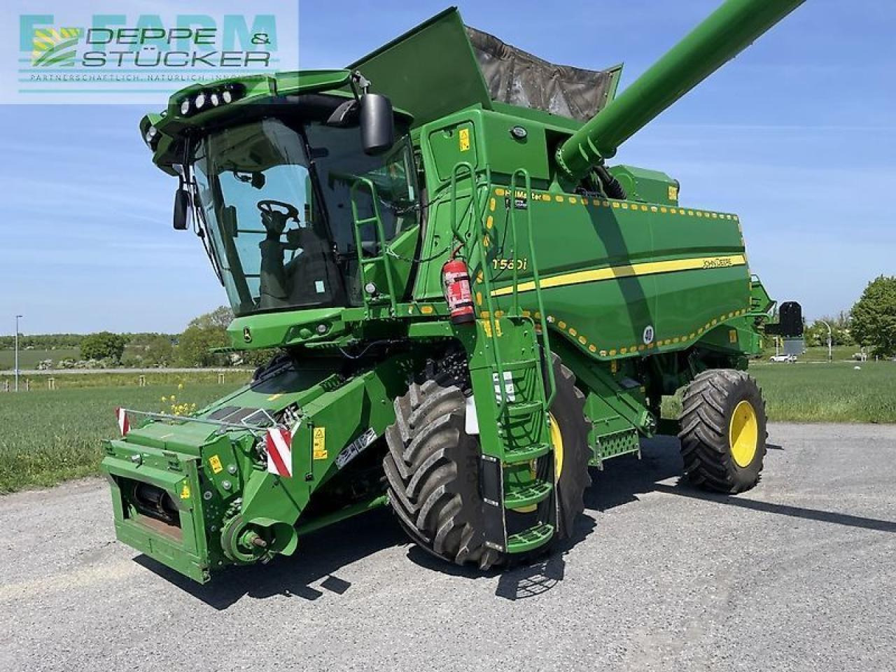 Kombajn za žetvu John Deere t560i hillmaster: slika Kombajn za žetvu John Deere t560i hillmaster