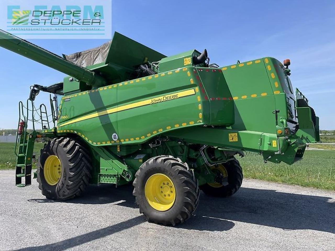 Kombajn za žetvu John Deere t560i hillmaster: slika Kombajn za žetvu John Deere t560i hillmaster