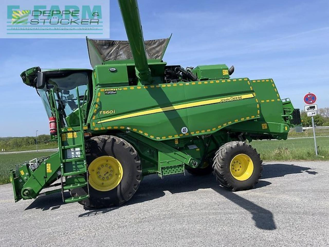 Kombajn za žetvu John Deere t560i hillmaster: slika Kombajn za žetvu John Deere t560i hillmaster