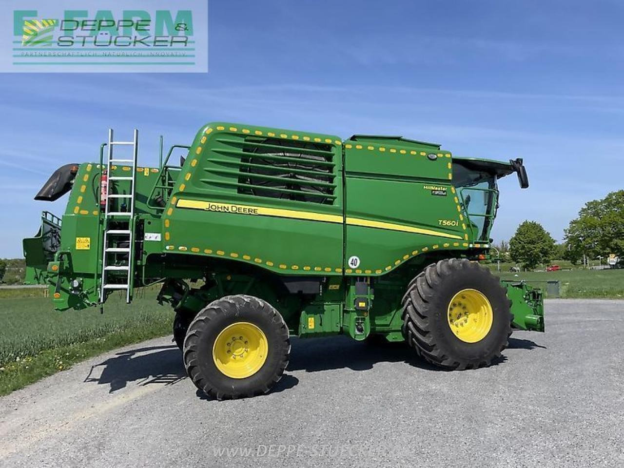 Kombajn za žetvu John Deere t560i hillmaster: slika Kombajn za žetvu John Deere t560i hillmaster