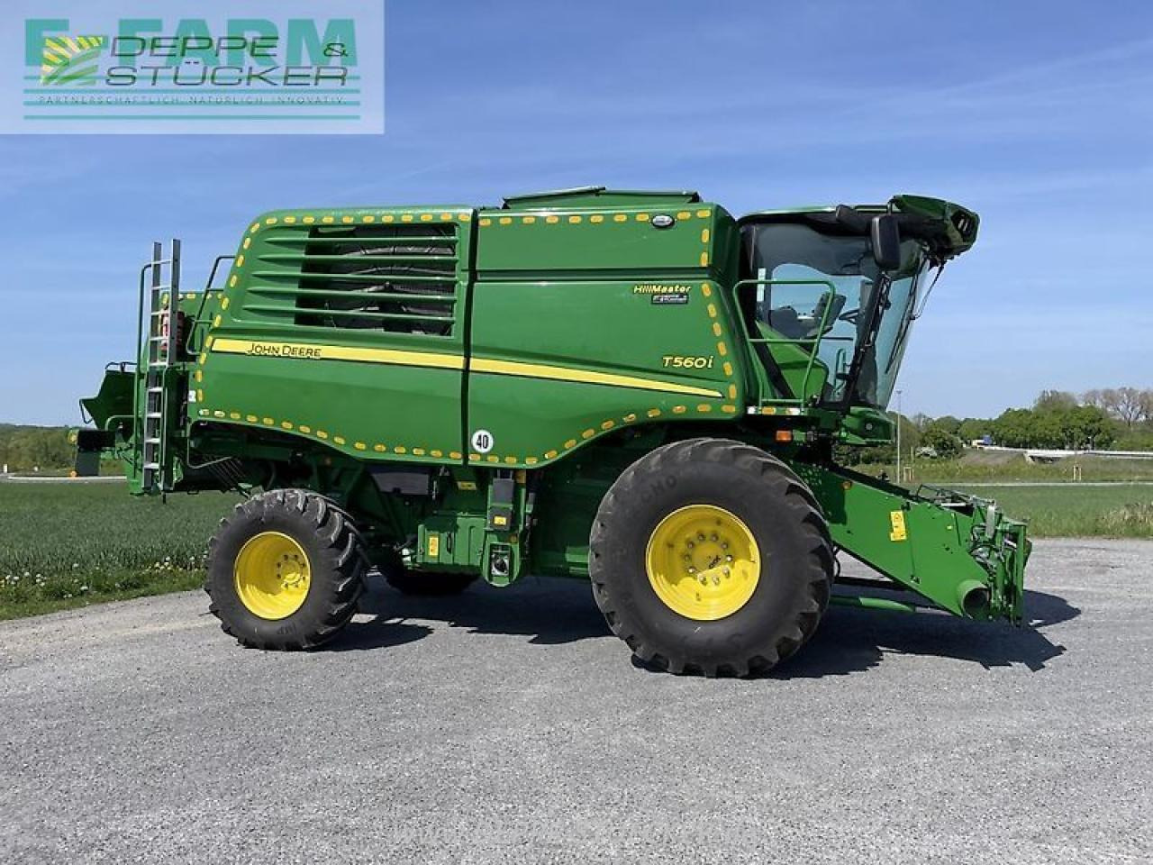 Kombajn za žetvu John Deere t560i hillmaster: slika Kombajn za žetvu John Deere t560i hillmaster