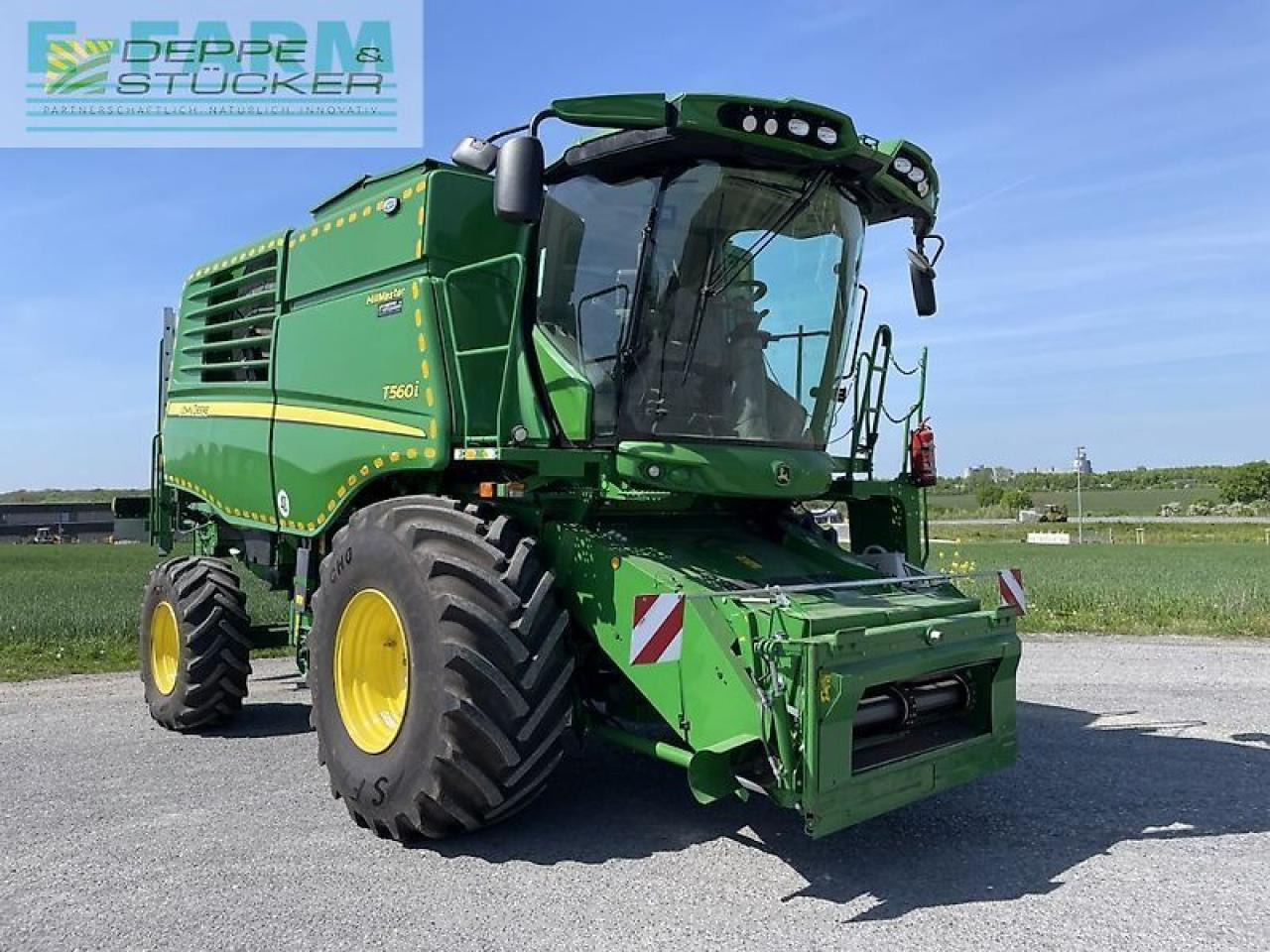 Kombajn za žetvu John Deere t560i hillmaster: slika Kombajn za žetvu John Deere t560i hillmaster