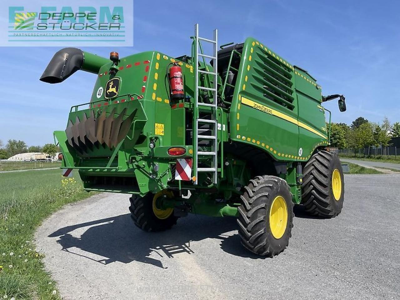 Kombajn za žetvu John Deere t560i hillmaster: slika Kombajn za žetvu John Deere t560i hillmaster