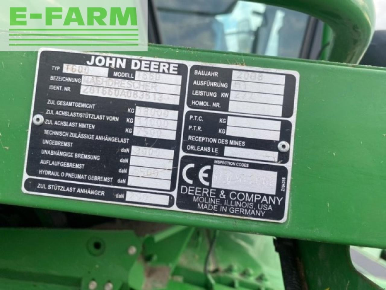John Deere t660 - Kombajn za žetvu: slika John Deere t660 - Kombajn za žetvu John Deere t660 - Kombajn za žetvu: slika John Deere t660 - Kombajn za žetvu