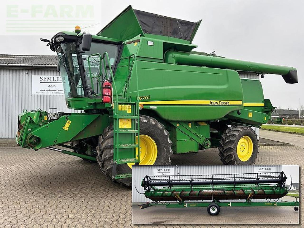 John Deere t670 - Kombajn za žetvu: slika John Deere t670 - Kombajn za žetvu John Deere t670 - Kombajn za žetvu: slika John Deere t670 - Kombajn za žetvu