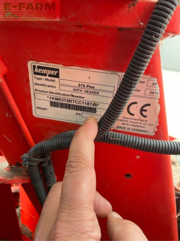 Kemper 375 plus - Priključak za silažni kombajn: slika Kemper 375 plus - Priključak za silažni kombajn Kemper 375 plus - Priključak za silažni kombajn: slika Kemper 375 plus - Priključak za silažni kombajn