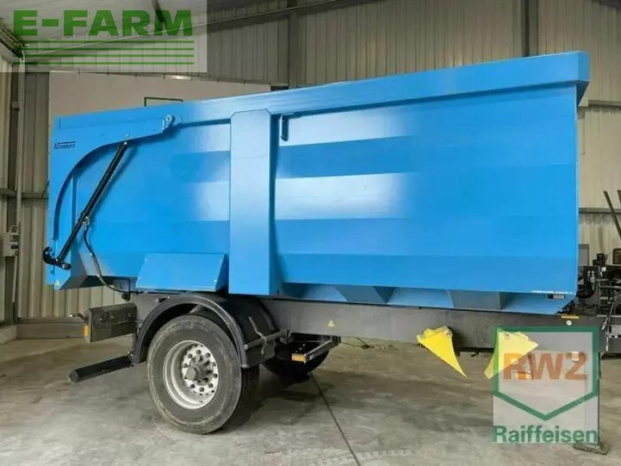 Nagibna prikolica za poljoprivredna gospodarstva/ Istovarivač Krampe bb 460 muldenkipper: slika Nagibna prikolica za poljoprivredna gospodarstva/ Istovarivač Krampe bb 460 muldenkipper