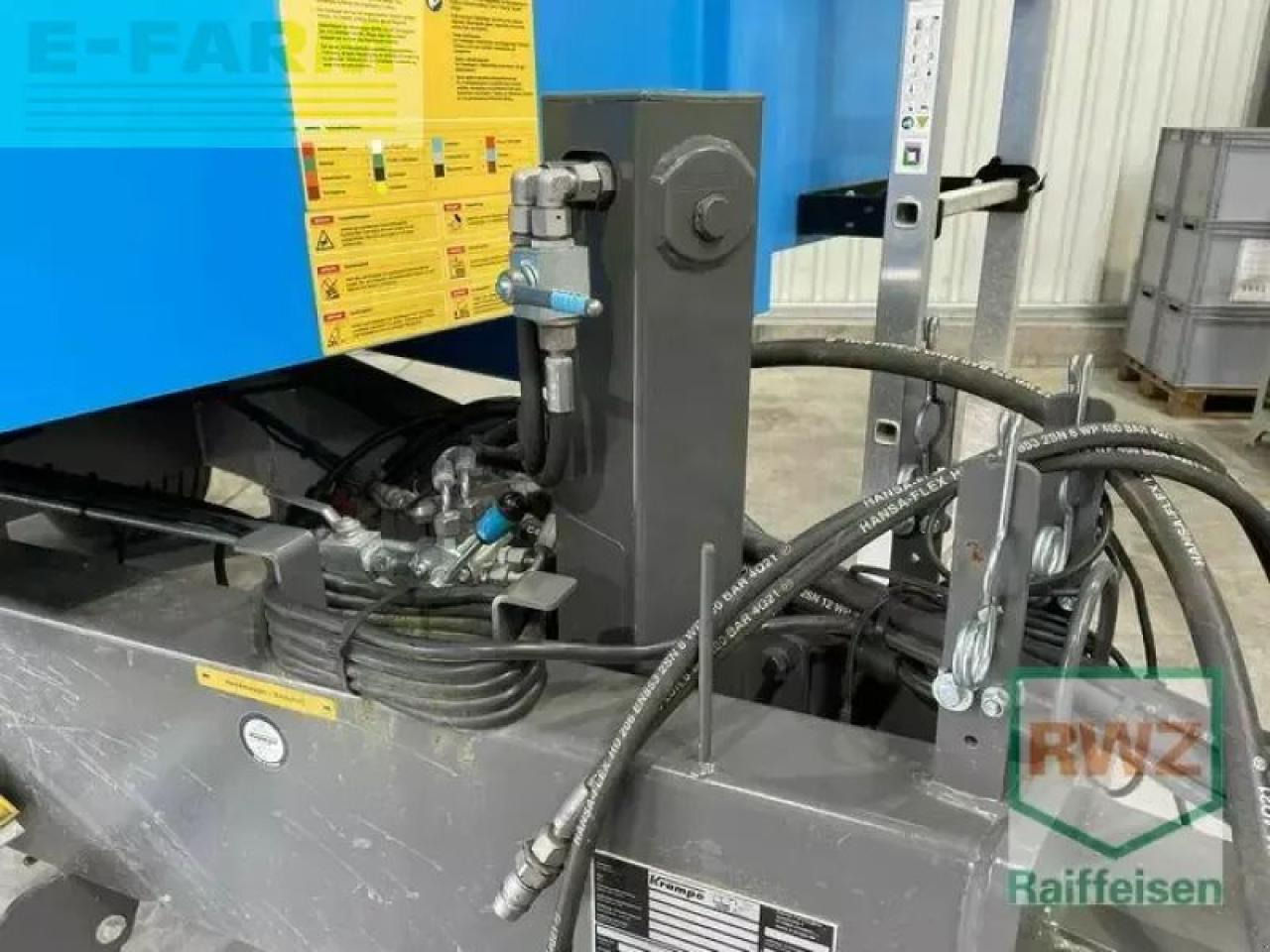 Nagibna prikolica za poljoprivredna gospodarstva/ Istovarivač Krampe bb 460 muldenkipper: slika Nagibna prikolica za poljoprivredna gospodarstva/ Istovarivač Krampe bb 460 muldenkipper