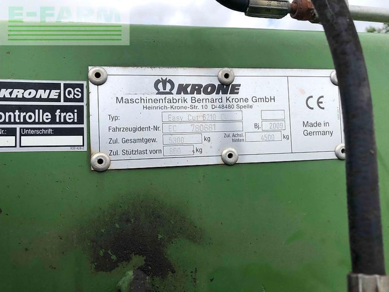 Krone easy cut 6210 cv - Kosilica: slika Krone easy cut 6210 cv - Kosilica Krone easy cut 6210 cv - Kosilica: slika Krone easy cut 6210 cv - Kosilica