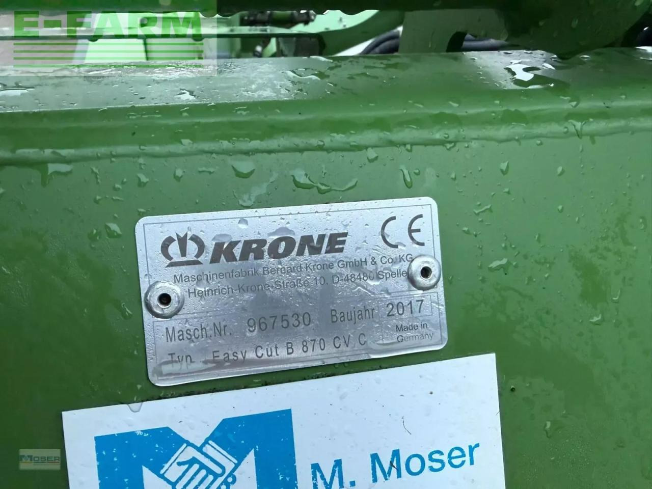 Kosilica Krone easy cut 870 cv collect: slika Kosilica Krone easy cut 870 cv collect Kosilica Krone easy cut 870 cv collect: slika Kosilica Krone easy cut 870 cv collect