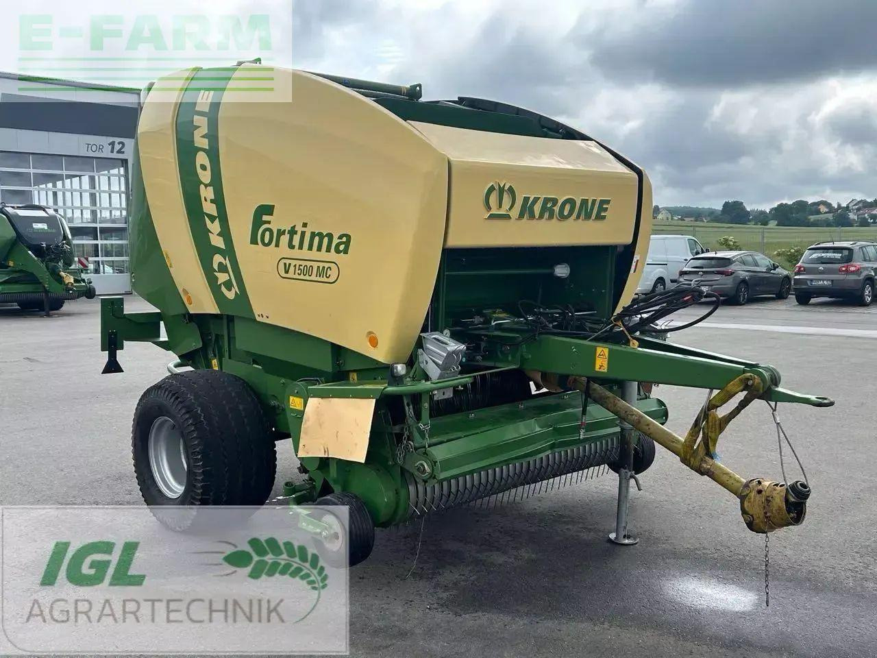 Kvadratna balirka Krone fortima v 1500 mc: slika Kvadratna balirka Krone fortima v 1500 mc