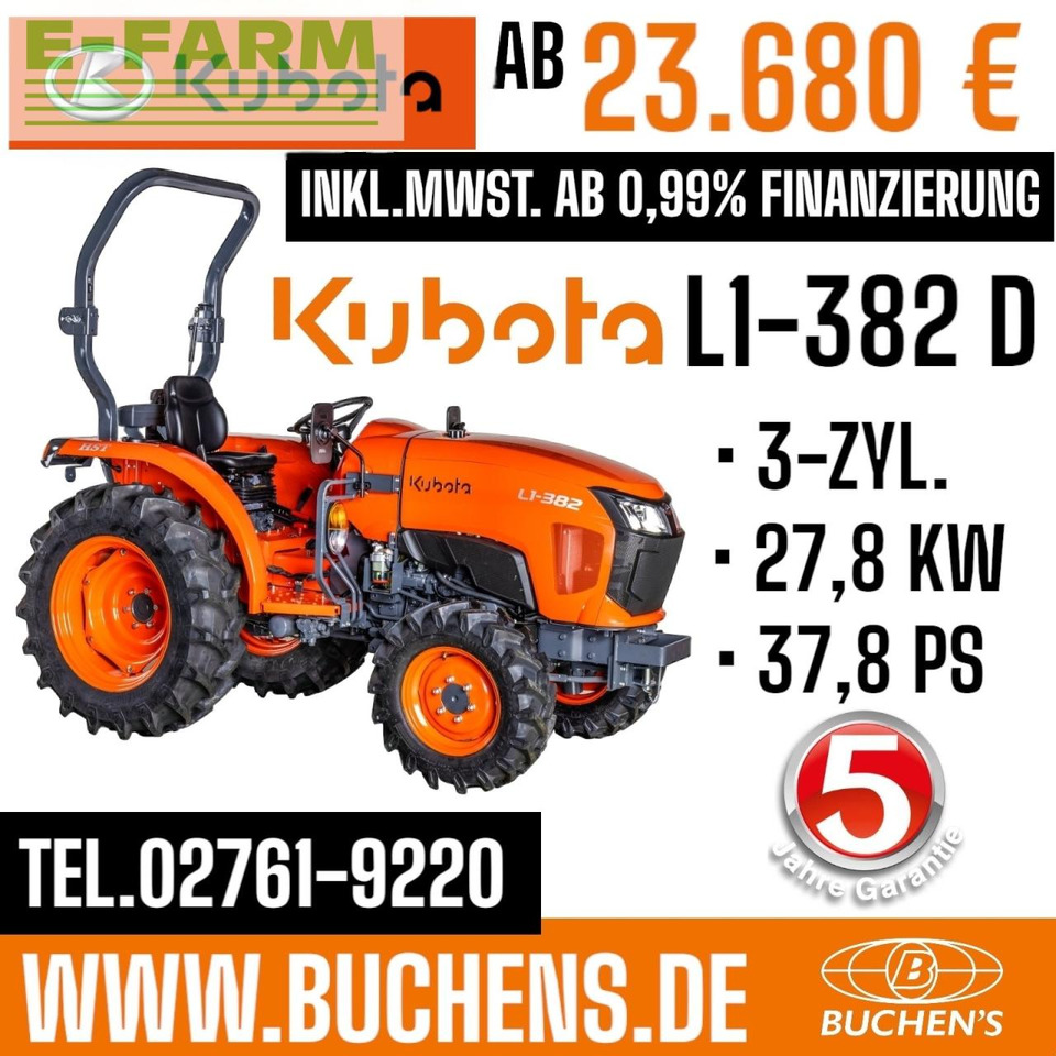 Kubota l1-382d - Traktor: slika Kubota l1-382d - Traktor Kubota l1-382d - Traktor: slika Kubota l1-382d - Traktor