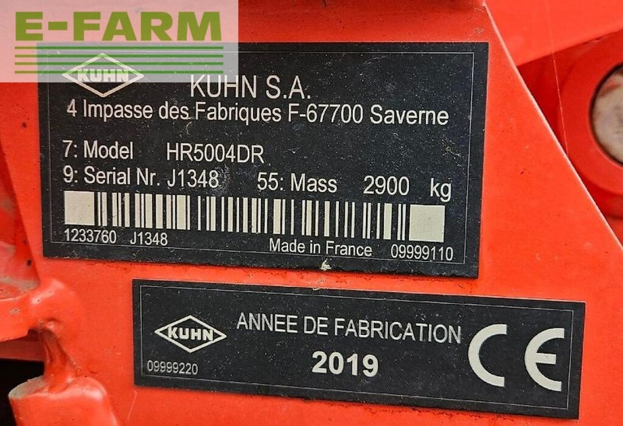 Oprema za obradu tla Kuhn hr5004dr+btfr5000-40dd+tf1512: slika Oprema za obradu tla Kuhn hr5004dr+btfr5000-40dd+tf1512