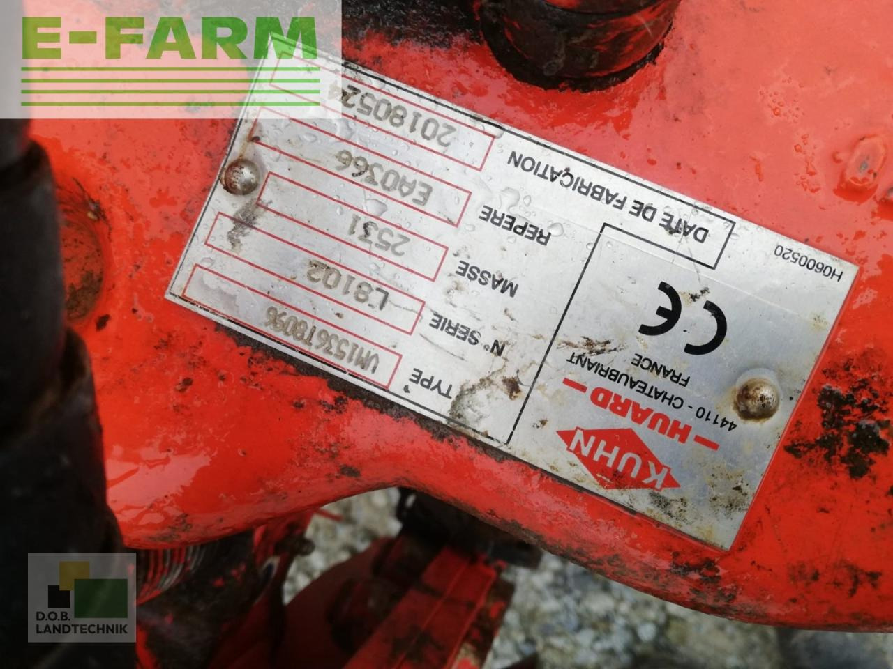 Plug Kuhn vari-master 153: slika Plug Kuhn vari-master 153