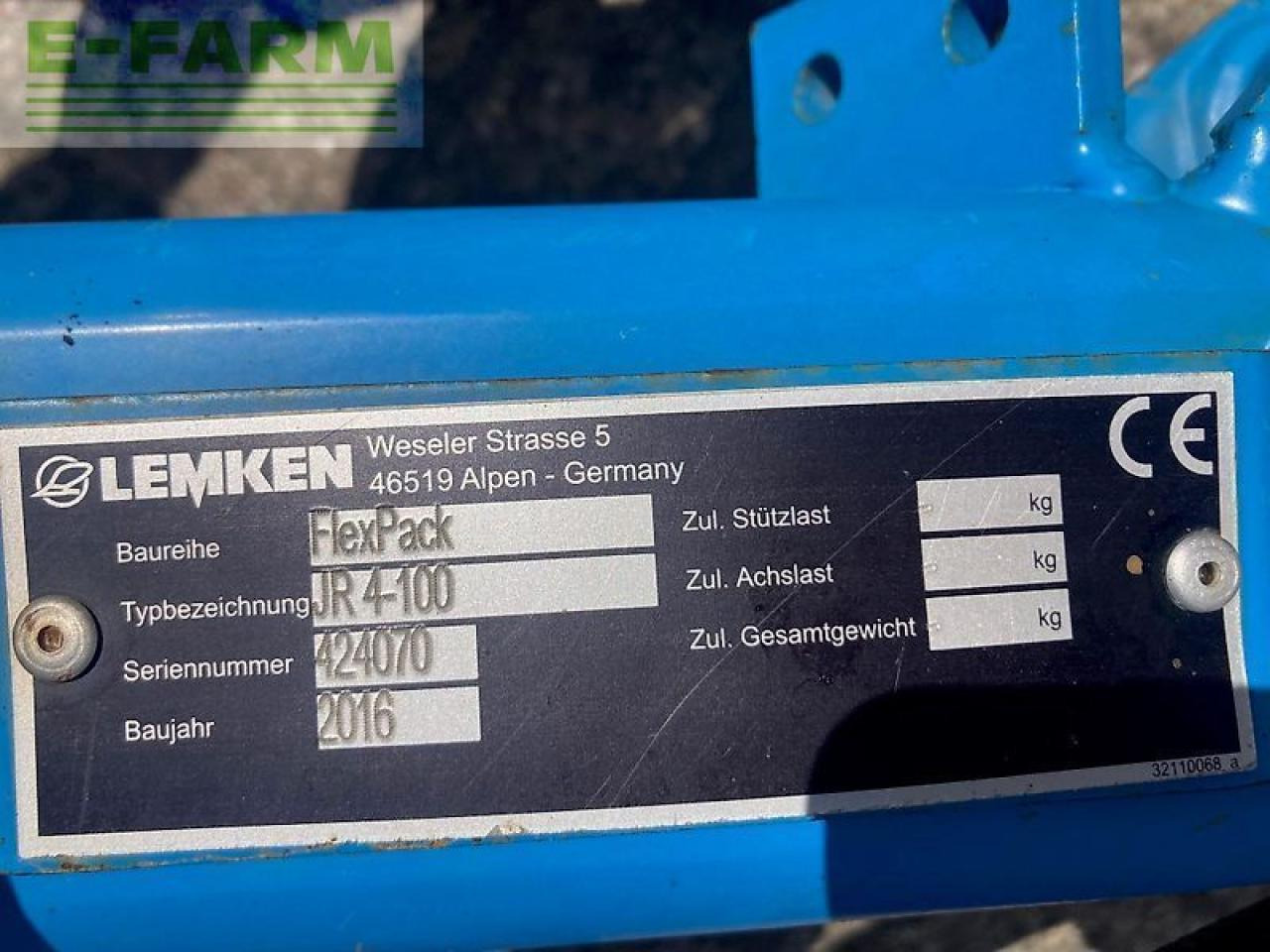 Lemken juwel 7 v 4 n 100 met flexpack - Plug: slika Lemken juwel 7 v 4 n 100 met flexpack - Plug Lemken juwel 7 v 4 n 100 met flexpack - Plug: slika Lemken juwel 7 v 4 n 100 met flexpack - Plug