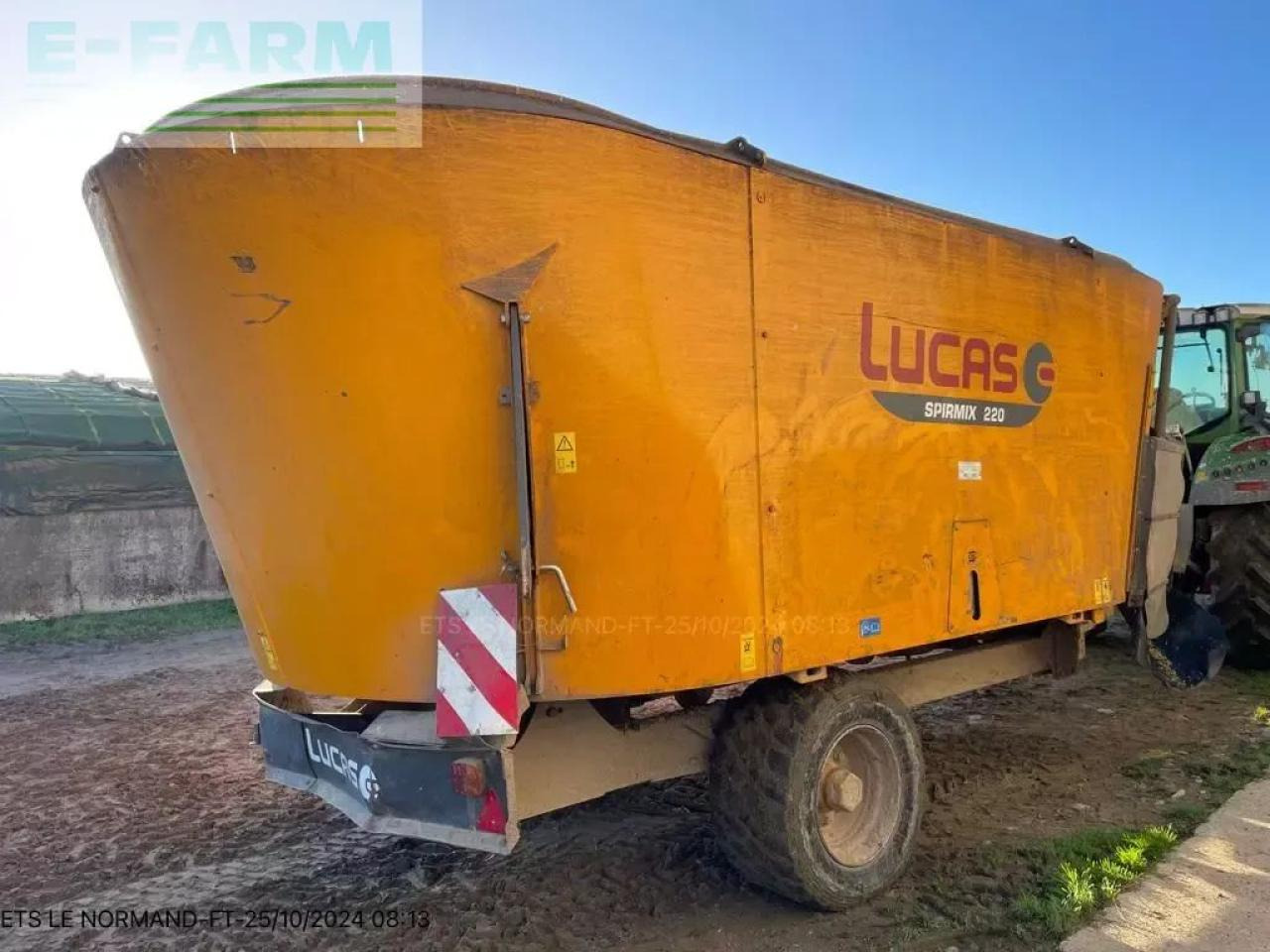 Lucas spirmix 220 - Oprema za stoku: slika Lucas spirmix 220 - Oprema za stoku Lucas spirmix 220 - Oprema za stoku: slika Lucas spirmix 220 - Oprema za stoku