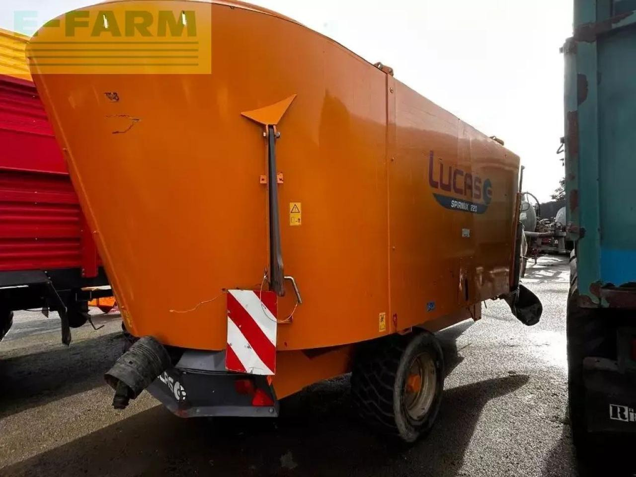 Lucas spirmix 220 - Oprema za stoku: slika Lucas spirmix 220 - Oprema za stoku Lucas spirmix 220 - Oprema za stoku: slika Lucas spirmix 220 - Oprema za stoku