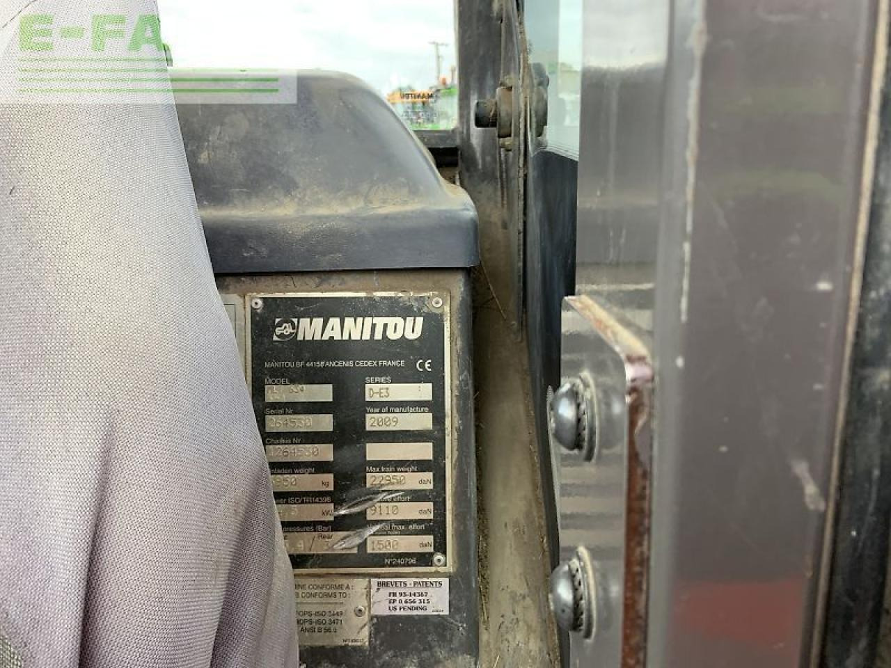 Teleskopski rukovatelj Manitou mlt634 lsu turbo telehandler (st23428): slika Teleskopski rukovatelj Manitou mlt634 lsu turbo telehandler (st23428)