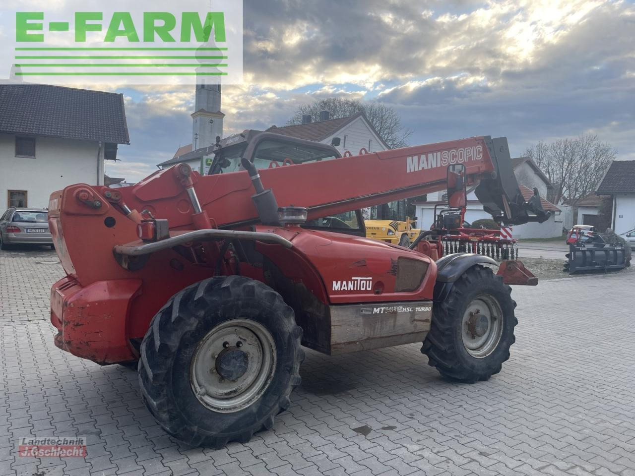 Teleskopski rukovatelj Manitou mt 1435 hslt: slika Teleskopski rukovatelj Manitou mt 1435 hslt